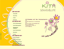 Tablet Screenshot of kita-sonnenblume-hamburg.de